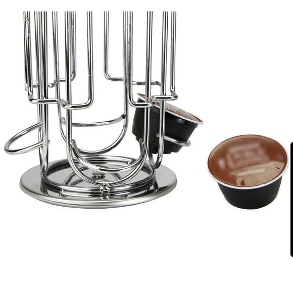 Mind Reader 32-Pod Dolce Gusto Metal Pod Holder Dispenser - Picture 3 of 7